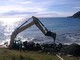 Lavori in corso ad Andora per il rifacimento della scogliera e a tutela della spiaggia