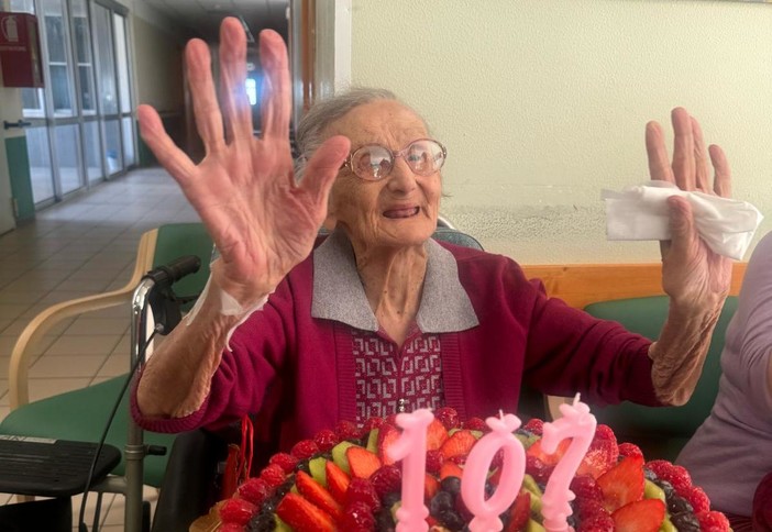 Finale piange una delle sue cittadine più longeve: a 107 anni si è spenta Santina Robello Finale piange una delle sue cittadine più longeve: a 107 anni si è spenta Santina Robello