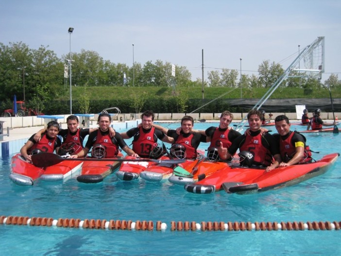 Sabazia prima in classifica al Campionato Italiano di Canoa Polo Serie B di Rovigo