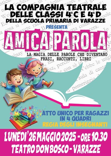 Varazze, al Teatro Don Bosco il nuovo spettacolo di Stefano Pastorino con i bambini della scuola Varazze, al Teatro Don Bosco il nuovo spettacolo di Stefano Pastorino con i bambini della scuola
