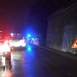 Celle, smottamento sulla via Aurelia in località Roglio: disagi alla viabilità