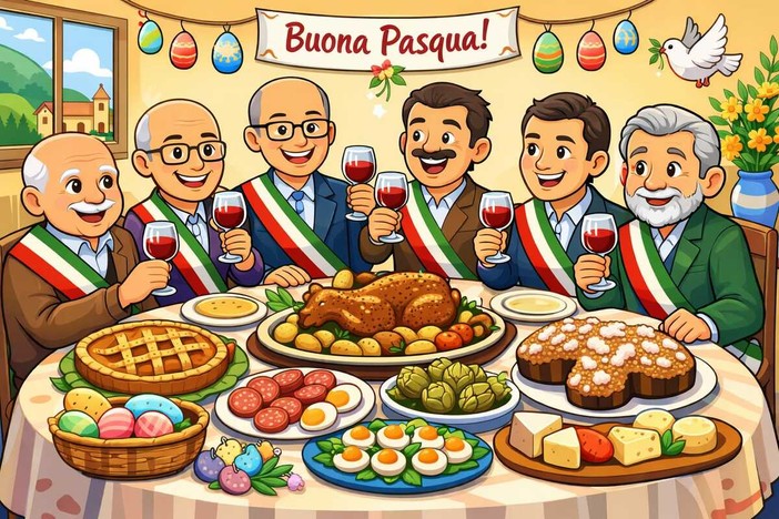 Il pranzo è servito: cosa mangiano i sindaci della Val Bormida a Pasqua