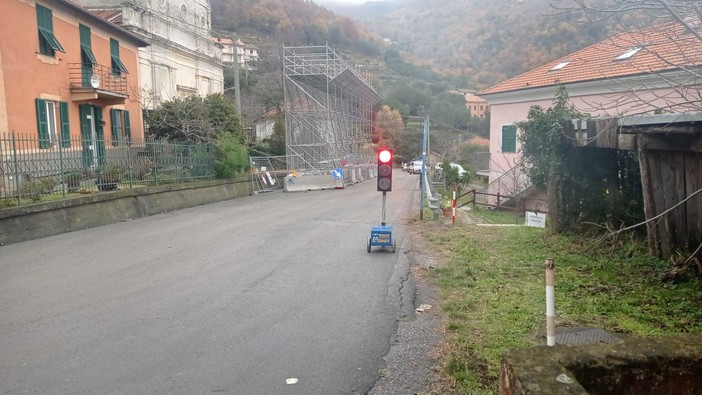 Chiesa del Pero di Varazze, ufficialmente riaperta la Sp542. Sindaco Pierfederici: "Passato Natale via alle demolizioni"