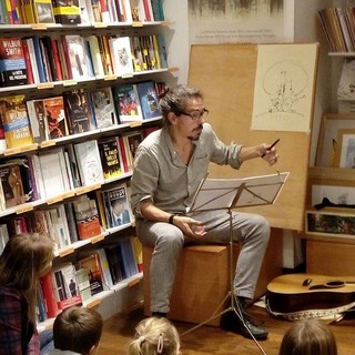 Spotorno, l'artista Sergio Olivotti ospite alla rassegna Bibliotè