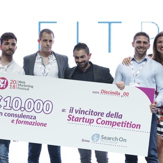 Fitprime vince la 5^ Startup Competition del Web Marketing Festival. Trionfo anche per le startup young Tripeasy e Domius nella sala dedicata a progetti innovativi