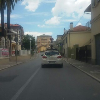 Pietra Ligure a 360° gradi: per le vie della città l'automobile di Google Maps