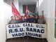 Crisi Sanac, incontro a Vado dei lavoratori e sindacati con il comune: "Non vogliamo essere dimenticati, ognuno garantisca il proprio apporto" (FOTO e VIDEO)