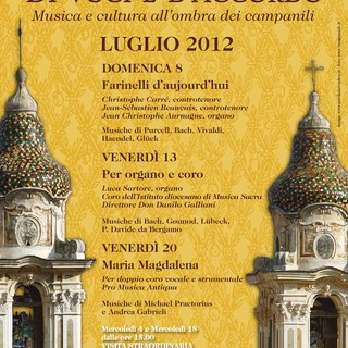 "Di voci e d'accordo": rassegna concertistica a Laigueglia