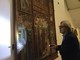 Vittorio Sgarbi visita la Pinacoteca e il Museo della Ceramica: "A Savona il più bel dipinto della Liguria"