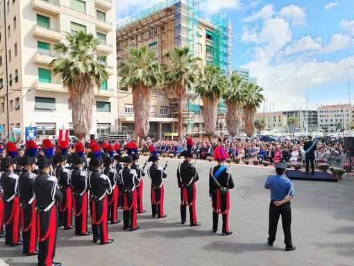 Celebrazioni dei Carabinieri a Savona, il bilancio tra i reati predatori e i sequestri di stupefacenti: 220 i casi di Codice Rosso