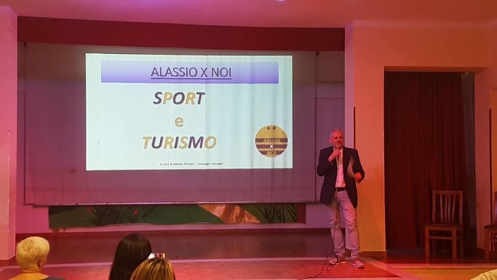"Alassio X Noi" parla di turismo e sport "Alassio X Noi" parla di turismo e sport