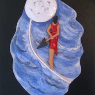 Savona prosegue l'iniziativa "Vetrine d'artista" con la mostra di Santoiemma