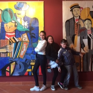 Albenga: successo per l'inaugurazione di "Sinfonie di Colori"