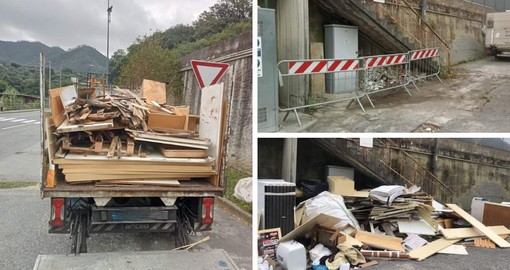 Savona, usa la zona cimitero del Santuario come discarica abusiva, sanzionato Savona, usa la zona cimitero del Santuario come discarica abusiva, sanzionato