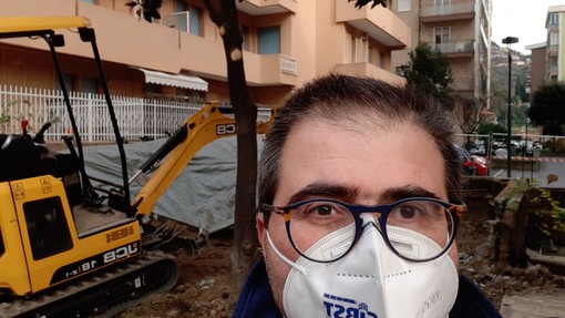 Albissola, parte il restyling di viale Faraggiana: cambiano marciapiedi e area verde Albissola, parte il restyling di viale Faraggiana: cambiano marciapiedi e area verde