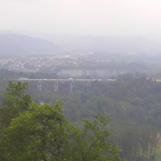 Tromba d’aria sulla Torino-Savona, nei pressi della Fondovalle Tanaro