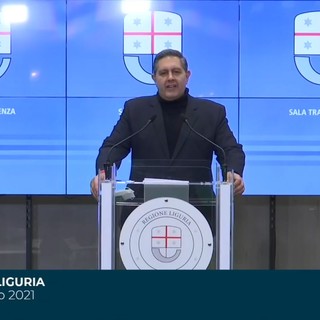 Covid, Toti: "I dati confermano una situazione di stabilità, l’incidenza del virus comincia a calare anche nell'imperiese" Covid, Toti: "I dati confermano una situazione di stabilità, l’incidenza del virus comincia a calare anche nell'imperiese"