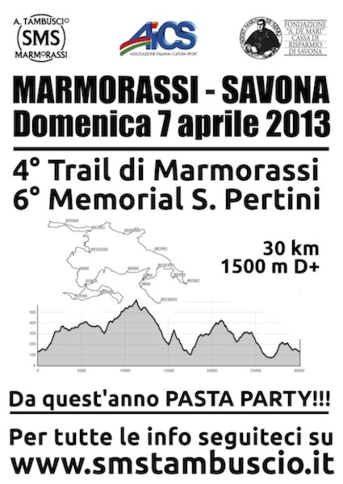 Ritornano il Trail di Marmorassi e il Memorial Pertini Ritornano il Trail di Marmorassi e il Memorial Pertini