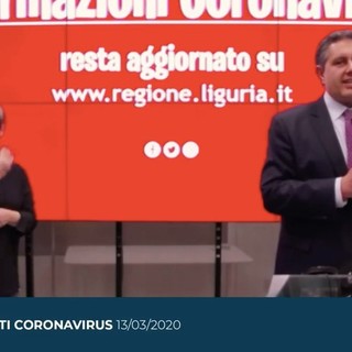 Emergenza Coronavirus, Toti: "I numeri sono in crescita, ma la sanità regionale è organizzata e preparata"