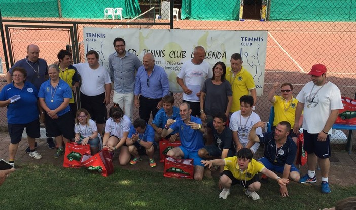 Garlenda, successo per il Torneo Nazionale di Primavera per tennisti con disabilità Garlenda, successo per il Torneo Nazionale di Primavera per tennisti con disabilità