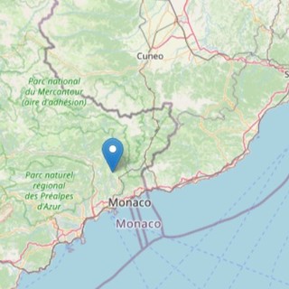 Scossa di magnitudo 3,6 in provincia di Imperia: avvertita anche in Piemonte