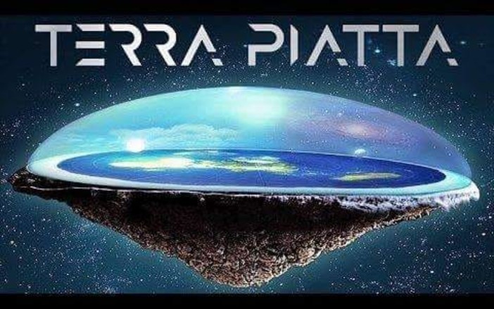 Immagine tratta dalla pagina Facebook: "Associazione Terrapiattisti Italia"