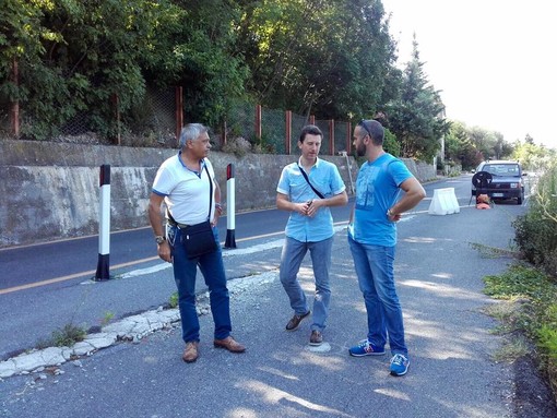 Frana sulla Sp 4 a Tovo, il sindaco Oddo: "Accelerare l'iter per far partire i lavori prima delle piogge autunnali"