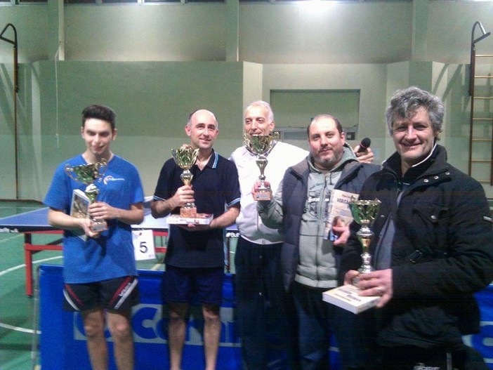 Tennistavolo, record di partecipanti per la quarta prova Golden: ecco i vincitori