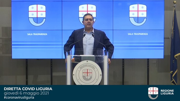 Covid-19, l'anticipazione di Toti: "Rt a 0,96. La Liguria si conferma in zona gialla"