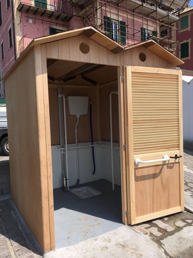 Celle Ligure: nuove toilette pubbliche Celle Ligure: nuove toilette pubbliche