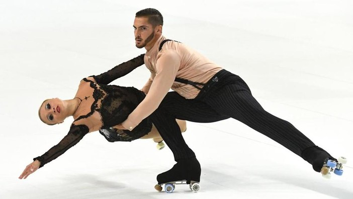 I campioni del mondo Rebecca Tarlazzi e Luca Lucaroni al Galà di Pattinaggio artistico di Andora I campioni del mondo Rebecca Tarlazzi e Luca Lucaroni al Galà di Pattinaggio artistico di Andora
