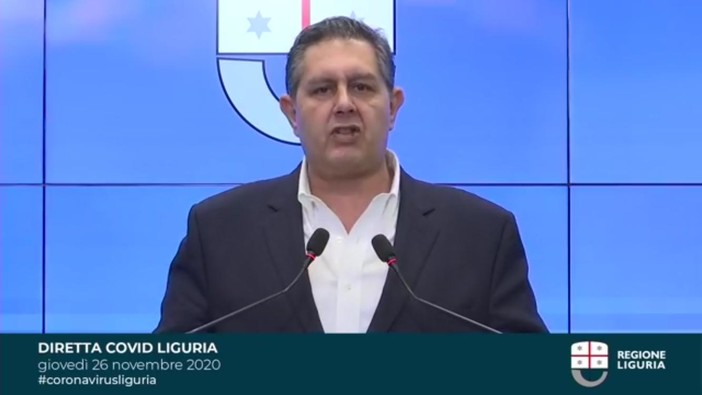 Coronavirus, Toti: &quot;Trend positivo in Liguria, migliore rispetto alla media del Paese. Rt allo 0,79&quot;