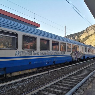 Passa &quot;Archimede&quot;: più sicurezza sulla linea ferroviaria Genova–Ventimiglia