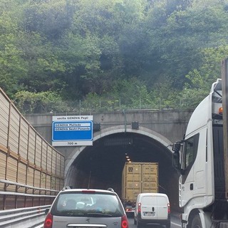 Triplo tamponento sull' A10 Genova-Ventimiglia