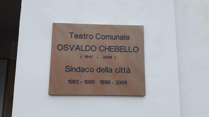 Cairo, un busto in memoria dell'ex sindaco Osvaldo Chebello