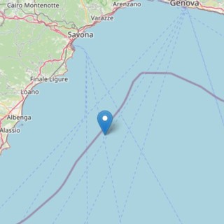 Terremoto al largo della costa savonese: ieri sera una lieve scossa