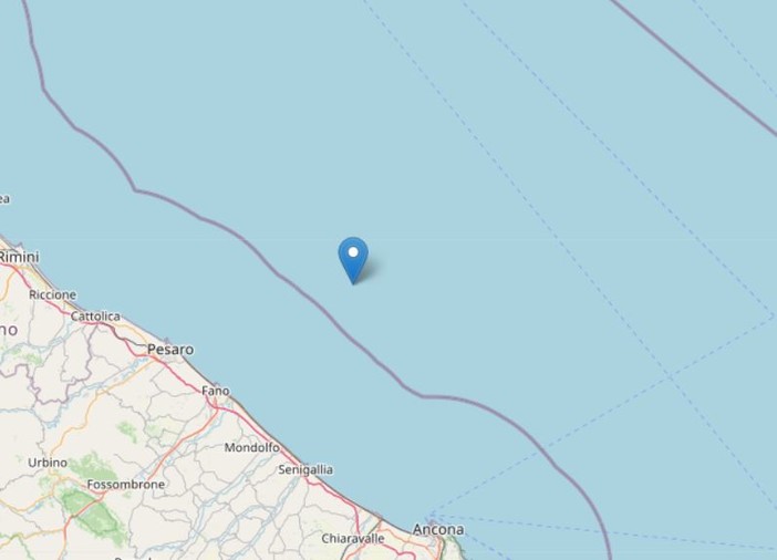 Forte scossa di terremoto nelle Marche, sisma di magnitudo 5.9
