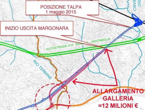 Aurelia bis Albisola-Savona, Forzano "Perchè la talpa è FERMA da oltre 8 mesi?" Aurelia bis Albisola-Savona, Forzano "Perchè la talpa è FERMA da oltre 8 mesi?"