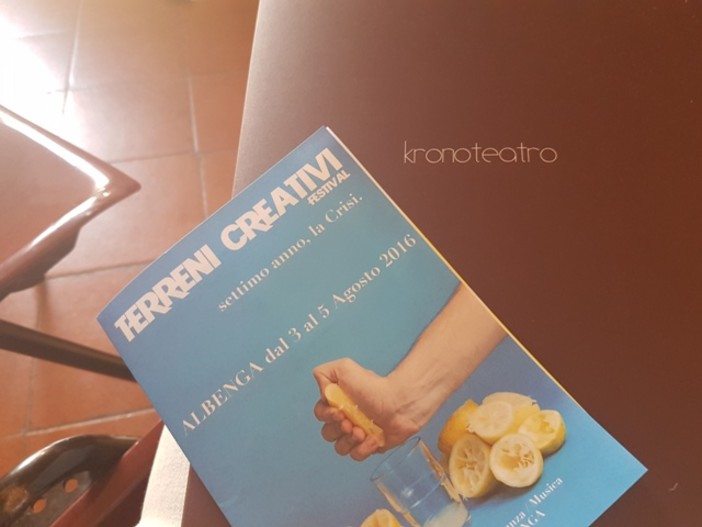 Albenga: "Terreni Creativi" tra i finalisti del Premio Rete Critica, nella sezione "migliore progetto di comunicazione" Albenga: "Terreni Creativi" tra i finalisti del Premio Rete Critica, nella sezione "migliore progetto di comunicazione"