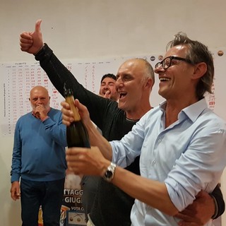 Albenga, il nuovo sindaco è Riccardo Tomatis: "Abbiamo sconfitto il colosso della Lega" (FOTO e VIDEO)