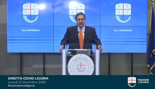 Coronavirus, Toti: "In Liguria nessuna presenza della variante britannica. Il 27 inizierà la vaccinazione" Coronavirus, Toti: "In Liguria nessuna presenza della variante britannica. Il 27 inizierà la vaccinazione"