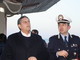 Il presidente Toti durante la visita ad Alassio