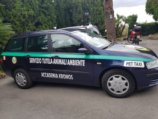 L'Accademia Kronos inaugura nel ponente savonese un 'servizio taxi' per il trasporto di animali domestici