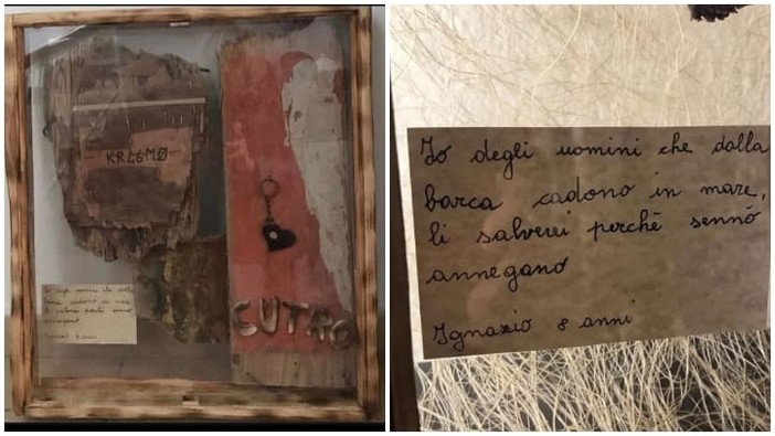 La tragedia di Cutro diventa un quadro grazie alla Bottega Solidale di Carcare: "Abbiamo già toccato 25 città e il viaggio continua"