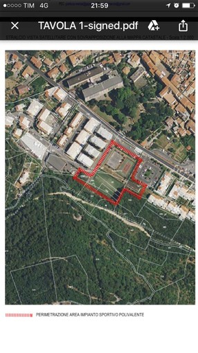 Toirano: manutenzione straordinaria dell'impianto sportivo in località Boschetto