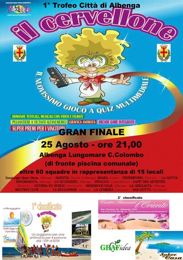 Albenga, finale de "Il Cervellone"