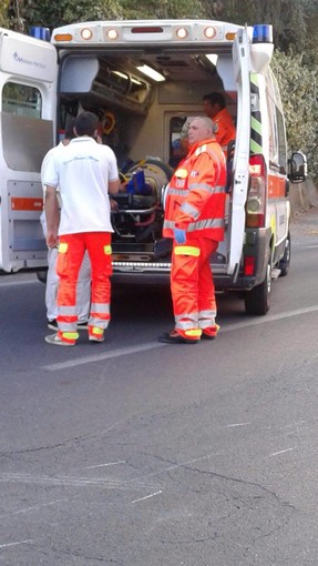 Albenga: scooter contro T-Max in Regione Miranda Albenga: scooter contro T-Max in Regione Miranda
