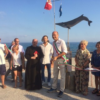 Inaugurato a Varigotti il "Percorso Cetacei" (FOTO)