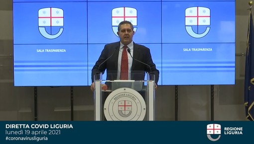 Covid-19, Liguria da zona gialla, Toti: &quot;Contagi in discesa in tutta la regione&quot;. In provincia di Savona 160 positivi ogni 100 mila abitanti