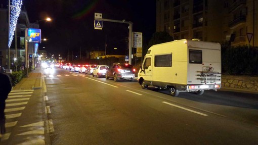 Controesodo: forti rallentamenti sull'Aurelia Controesodo: forti rallentamenti sull'Aurelia